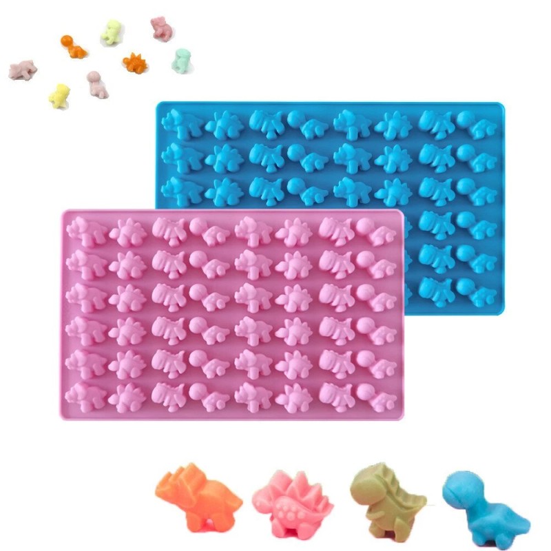 speedway Silicone Mold Ice Tray Heart Bear Dinosaur Molds DIY
