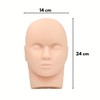 Maniqui de Practica para Pestañas, Maquillaje, Extensiones de Pestañas, Cabeza