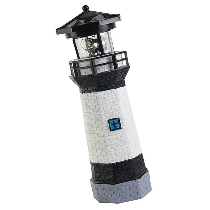 Solar Powered Lighthouse Environmentally Friendly Energy Saving Solar Lighthouse with