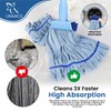 2 Pack - Replacement Heavy Duty Microfiber Mop Head |