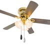 SHIFANQI Ceiling Fan Pull Chain, 2 Pack Wooden Pendant Pull