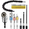 Flexible shaft bits drill extension, 1 piece 105° angle screwdriver