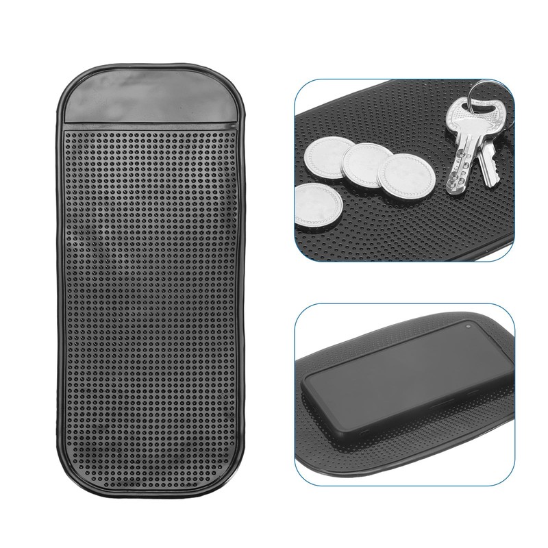 HARFINGTON Car Dashboard Anti-Slip Mat 8" x 3" Universal Sticky