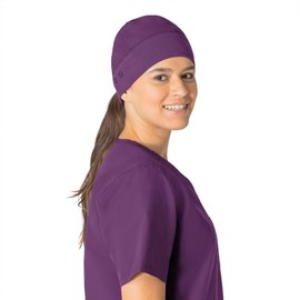 Carhartt Scrubs C40013 Unisex Force® Essentials Modern Fit Scrub Cap Be - One Size Fits All - Eggplant