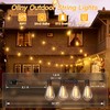 Ollny S11 50FT Outdoor String Lights with Remote, 3 Modes