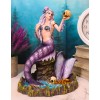 Large Sirens of The Seas Necromancer Gothic Mermaid Holding A