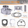Cylinder Piston Gasket Top End Rebuild Kit for Honda FOURT/RAX