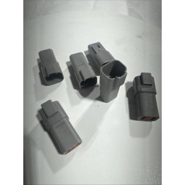 Deutsch 4 Pin Gray Deutsch DT DT04-4P Connector with W4P Lock