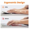 HONKID Adjustable Keyboard Riser, Computer Keyboard Stand for Desktop for