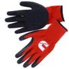 Cummins Red Latex Dipped Palm Gloves - Textured Work Gloves,