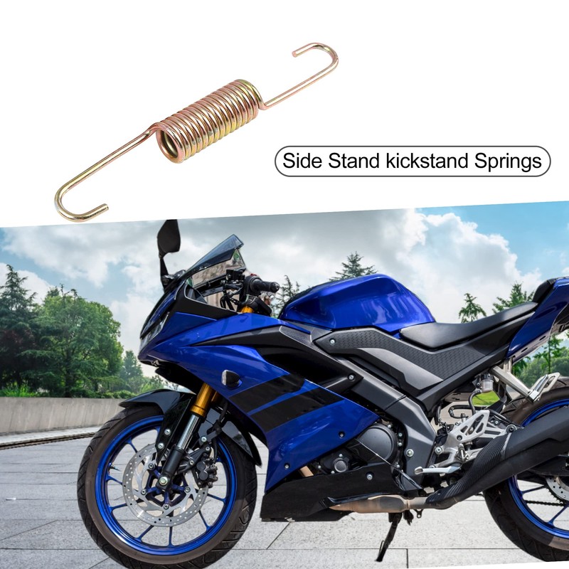 A ABSOPRO Motorcycle Stand with Spring 13.5 cm Length Bronze