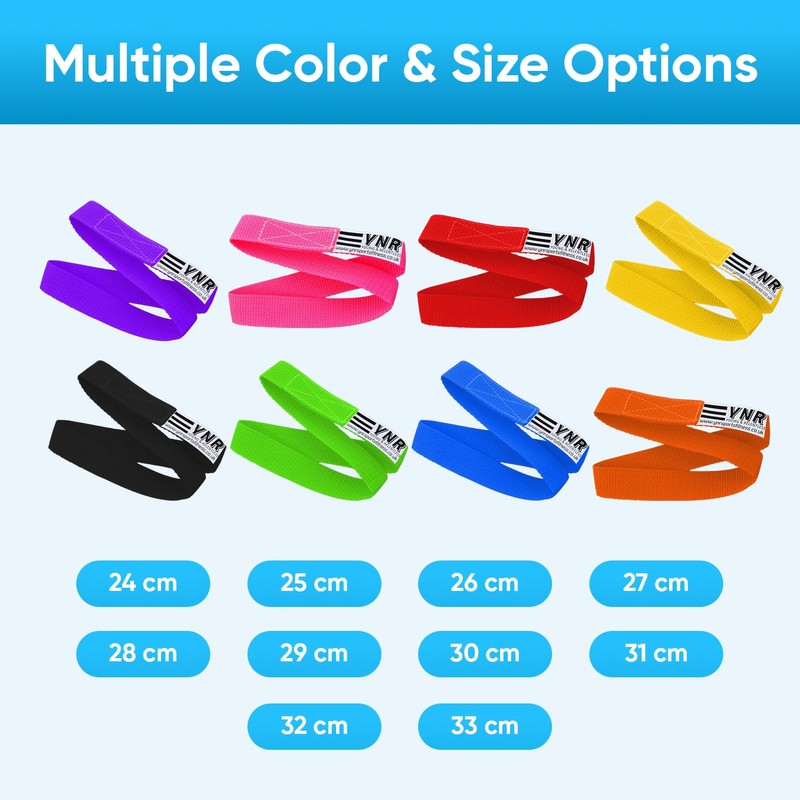 YNR Figure 8 Lifting Straps - Gymnastic Bar Loops, Palm