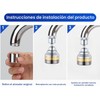 Accesorio de Rociador de Grifo, 360 Grados Grifo de Extensi?n