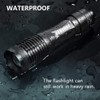 COSOOS 2 Pack UV Flashlight Blacklight, 2 in 1 LED