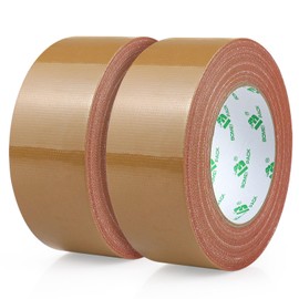 BOMEI PACK [30 m x 50 mm Duct Tape, Black, Waterproof, Extreme Duct Tape, Hand Tearable Gaffa Tape, Duct Tape, 2 Rolls