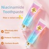 2 PCS Niacinamide Whitening Toothpaste, Intensive Whitening Toothpastes, Deep Gentle