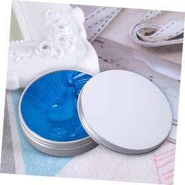 Healeved 2pcs Aluminium Cosmetic Container with Seamless Lid for Creams Travel Jars for Makeup Lightweight and Portable Aluminium Specimen Box for Beauty Products