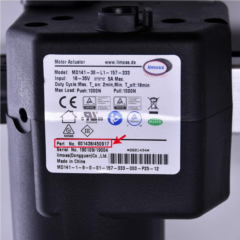 Fromann 450917/601438 Motor Kits Power Recliners Lift Chairs Actuator Replacement