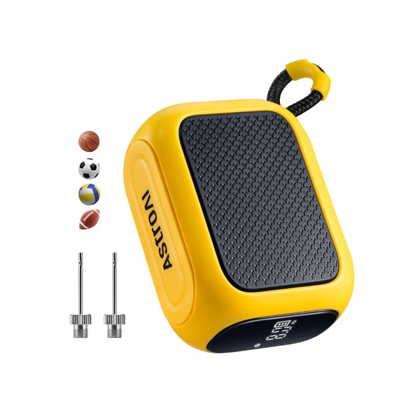 AstroAI L6S Electric Ball Inflator with 20PSI Digital LCD Screen