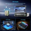 Hikity Single Din Car Stereo Wireless Carplay Android Auto, 7‘’