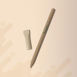 Packmate Recycled Paper Pens (Pack of 5), Made of Recycled Paper