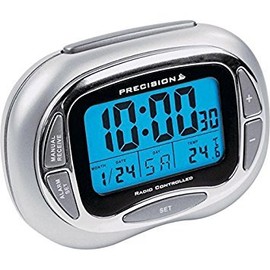 Precision Radio Controlled LCD Alarm Clock (225547500)