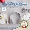 Dr. Oetker Cookie Cutters Ugly Christmas Sweater Set of 3