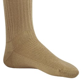 Ames Walker AW Style 185 E-Z Walker Sport 8-15 mmHg Mild Compression Knee High Socks Khaki Large