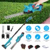 Pole Mini Hedge Trimmer & Grass Shear Electric Cordless with