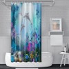 SDOTPMT 122 x 183 cm Ocean Dolphin Shower Curtain Sunbeam