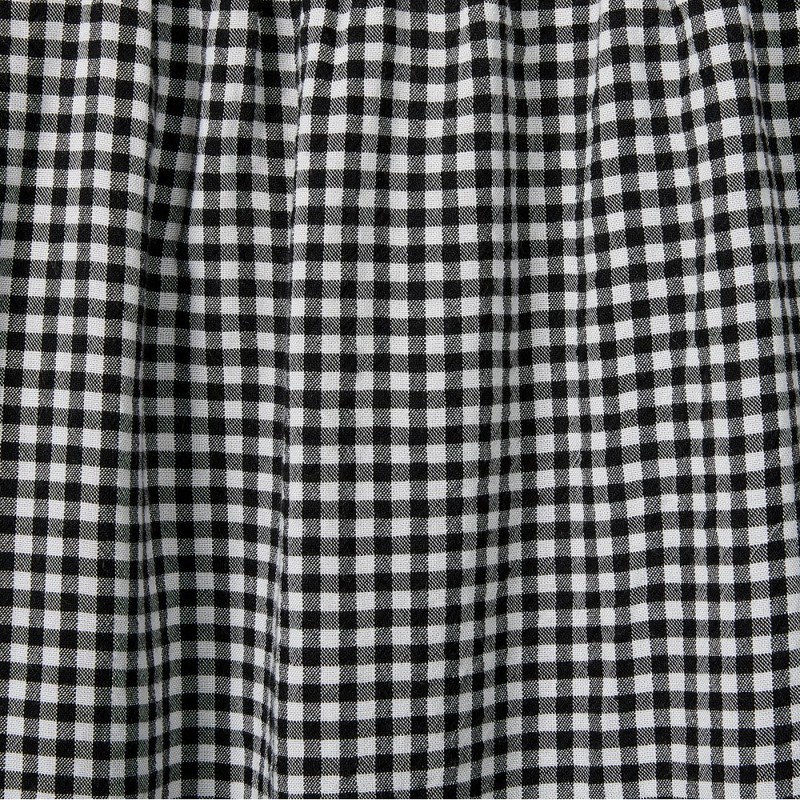 JAJU [JAJU] Women's Rayon Cotton Seersucker 3/4 Pajama Pants_Jet Black