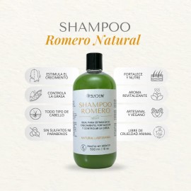Kit Shampoo Romero Mascarilla Capilar Crecimiento Reparacion