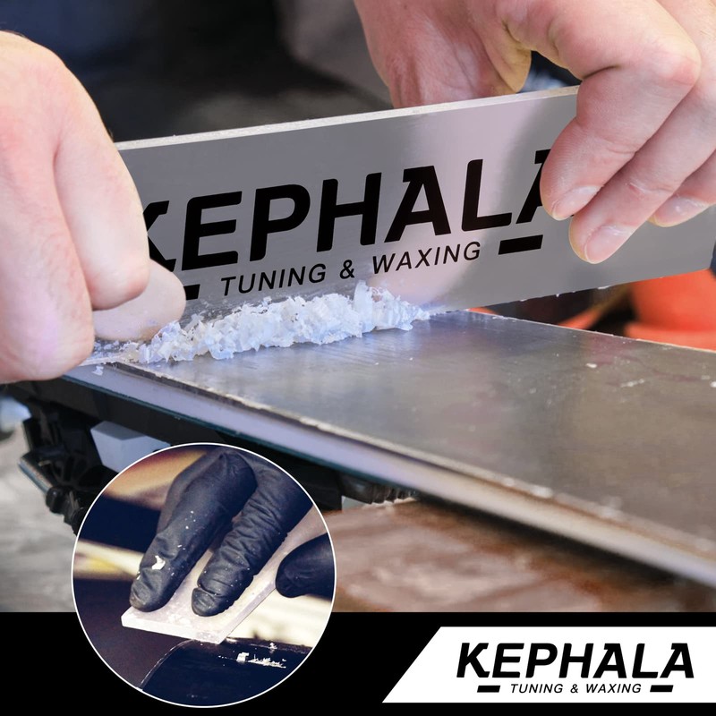 KEPHALA Ski Wax Scraper Heavy Duty Snowboard Wax Scraper with