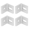 10pcs Right Angle Corner Bracket 90° Aluminum Right Angle Bracket