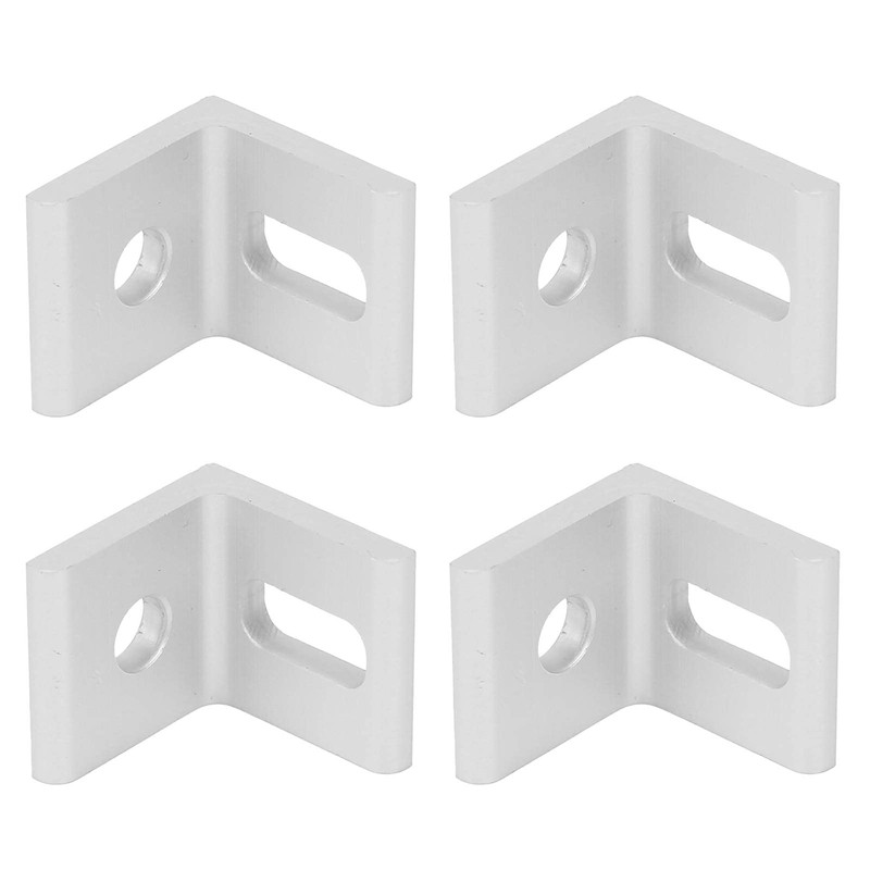 10pcs Right Angle Corner Bracket 90° Aluminum Right Angle Bracket