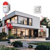 taoctee Panic Button Alarm for House Remote Control Strobe Siren