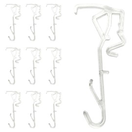 10 Pieces-Horizontal Wood Blind Hidden Valance Clip Replacement for Hunter Douglas