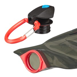 Scarlet Sport Compact Foldable Water Bottle (700 ml); Set of 4 Bottles; BPA Free; Flexible, Rollable, Collapsible, Reusable