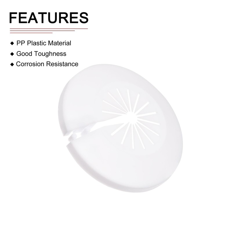 DTGN 60x13mm(DxT) Pipe Cover Decoration - 12Pack - Good for