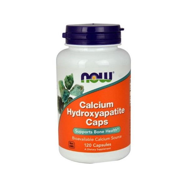 Now Foods Calcium Hydroxyapatite - 120 Capsules