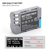 2-Pack EN-EL3e Battery with Dual Charger for Nikon D50 D70