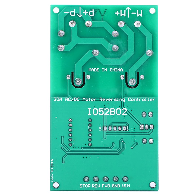 30A12V Multifunction Motor Forward Reverse Controller Start stop Delay Limit