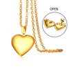 Cupimatch Heart Locket for Opening: Chain with Heart Necklace Pictures