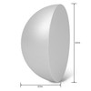 FloraCraft SmoothFōM Half Ball 2.3 Inch x 4.3 Inch White