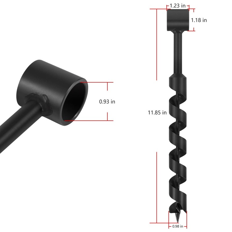 1” x 12” Scotch Eye Hand Wood Auger Drill Bit