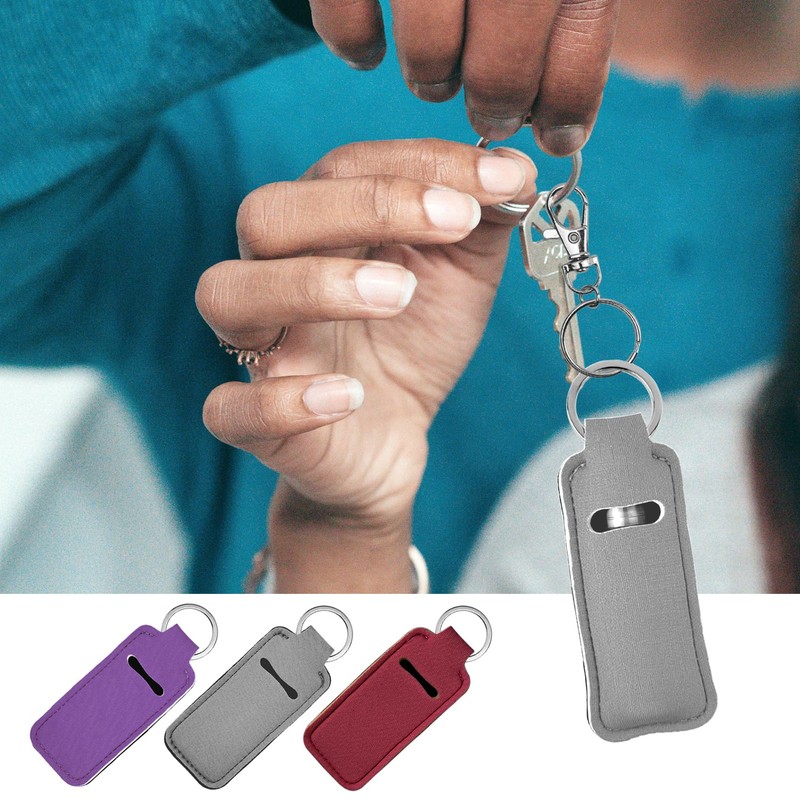 GZFCSL 3 Pack Chapstick Holder, Lip Balm Holder, Lip Gloss