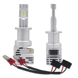 Eseastar H1 LED Headlight All-in-One Bulbs 55W Extremely Bright 8000LM Xenon White 6500K-2 Year Warranty