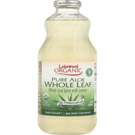 Lakewood, Organic Aloe Vera Leaf Juice, 32 oz