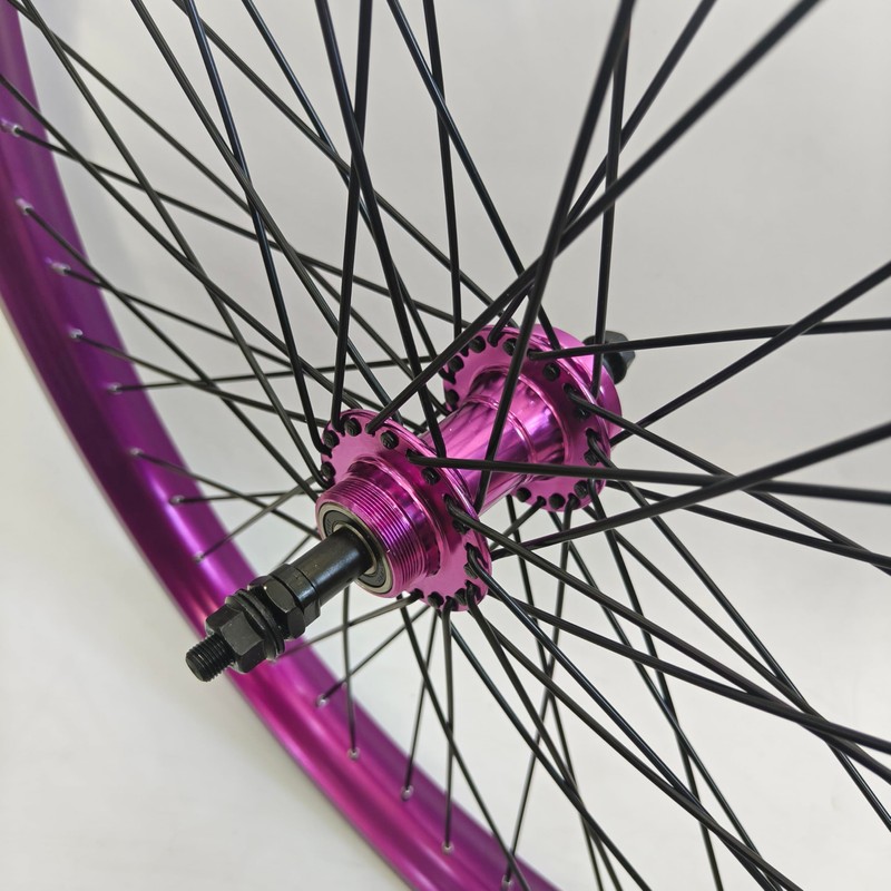 26" Heavy Duty Bike Rear Rim 12 Gauge, 48 Spokes
