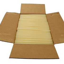 Surebonder 711R10 Light Amber Fast Set Packaging Standard Glue Sticks, Made in The USA, 7/16" x 10" Length, 25 lb. Box, 450 Sticks (Pack of 450)